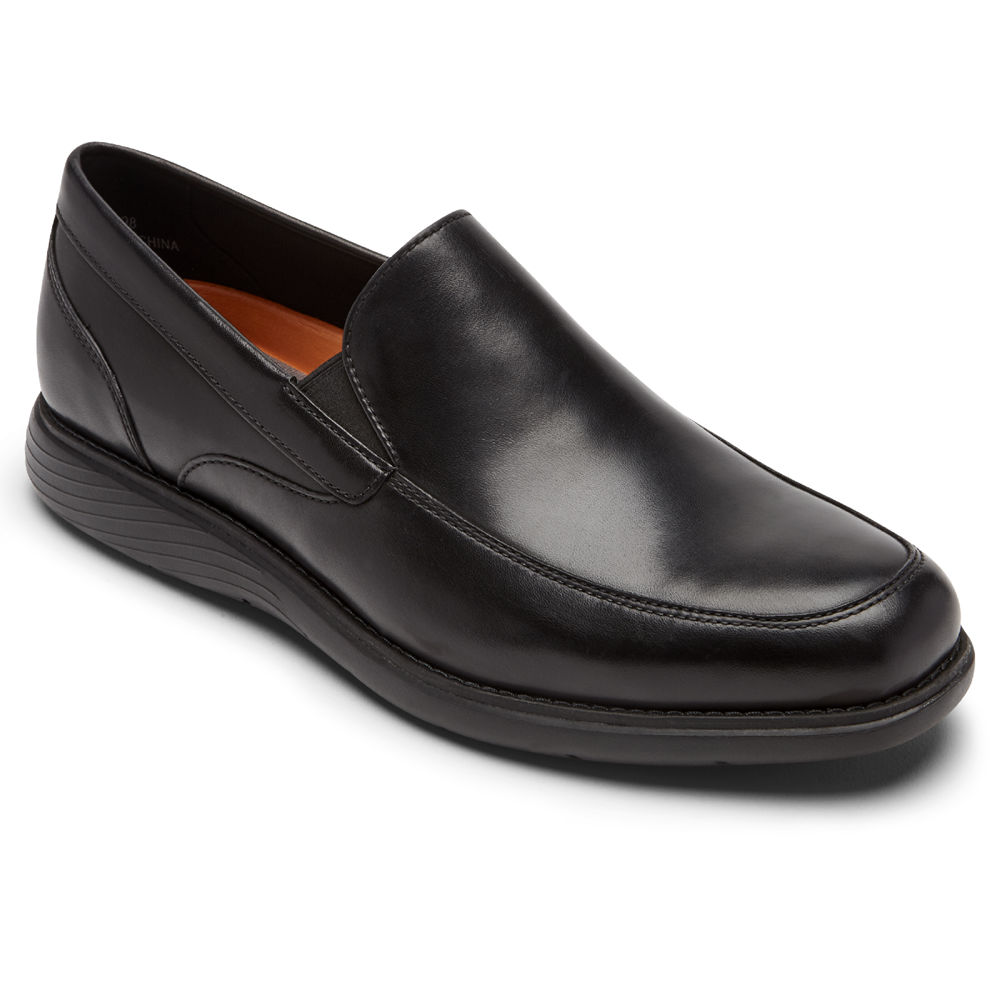 Rockport Loafers Herre Svart - Garett Venetian - KEWH91346